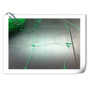UV Stabilized PP Plant Support Net Economical Green Pea Bean Netting