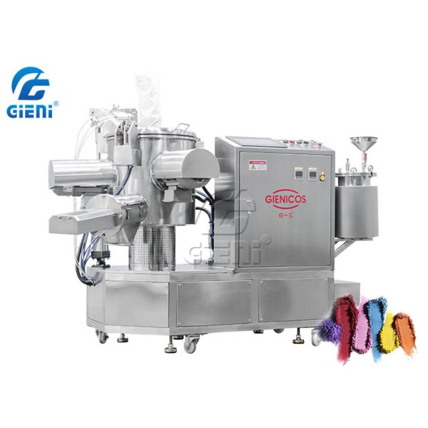 Buy Oil Spray 50L Mixing Powder Filling Machine Cosmetic Pressing Machine at wholesale prices