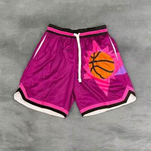OEM Custom Logo Gym Men's Basketball Shorts High Quality Fitness Jogging