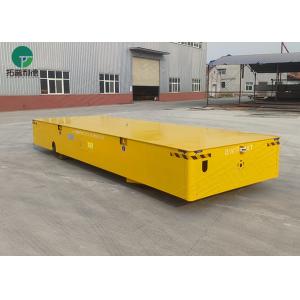China Factory 60t transfer battery powered steerable heavy duty cart on sale