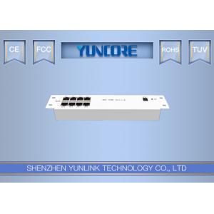 Quality Easy Installation In Ethernet Distribution Box 8 10 / 100M Port Metal Case for sale