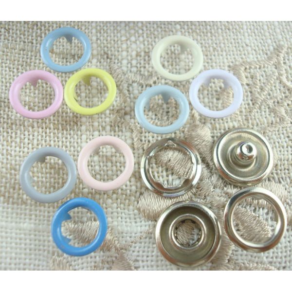 2021 Metal button factory Spring press button Snap Fasterner