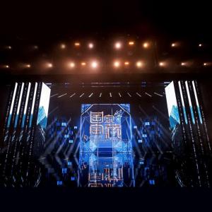 Transparent Folding Outdoor Sliding LED Screen Aluminum Alloy