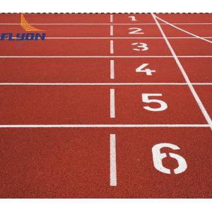 synthetic rubber running track for international sports stadiums