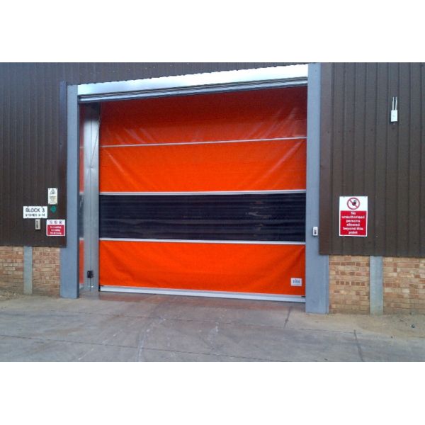 Easy Installation Rapid Roller Doors With Thermal Insulation High Quality Stable