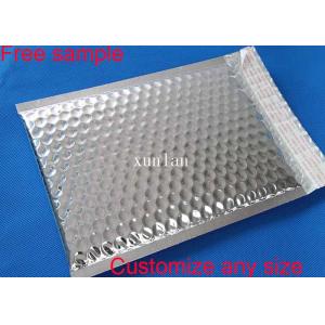 Light Weight Poly Bubble Wrap Packaging Envelopes , Bubble Cushioned Mailers