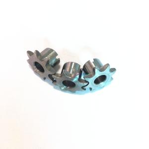 Precision Customized Steel Chain Sprocket Gear Hardend Teeth Lightweight OEM