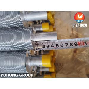 ASME SA249 TP316L Wound Fin Tube With Al1100 Fin Strip For Air Cooler