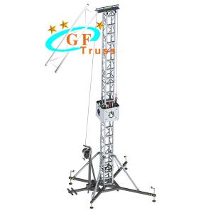 6061-T6 Aluminum Lighting Truss System Spigot Connection