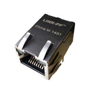 0810-1X1T-02 10/100Base-TX belMag with LEDs Integrated Connectors Modules