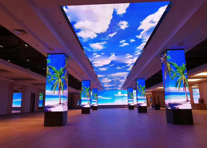 P3 Indoor LED Video Wall Screen RGB Full Color 900 Nits SMD2121 111111 Dos/Sqm