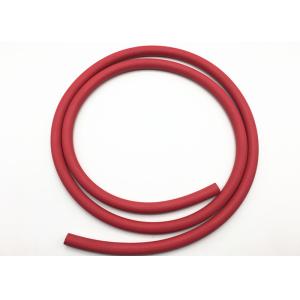 Red Fabric Braided Compressed Air Hose / Flexible Rubber Hose B.P 900psi