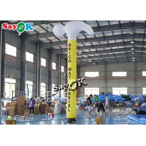Advertising Inflatable Air Dancer Man 5m Rip Stop Nylon Cloth Blower Sky Dancer