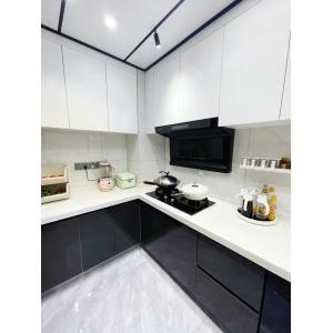 Customized Modern High Gloss Lacquer Finish Wooden Kitchen Cabinet