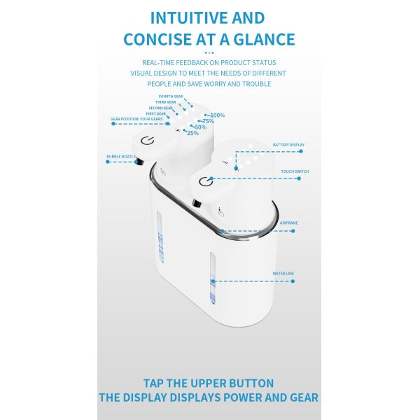 The new P16 automatic sensor soap dispenser, electric foam machine, dual-head soap dispenser, wall-mounted hand sanitizer machine
