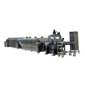 Adjustable 8000pcs/H 23kw Lavash Baking Equipment Hydraulic Pressing