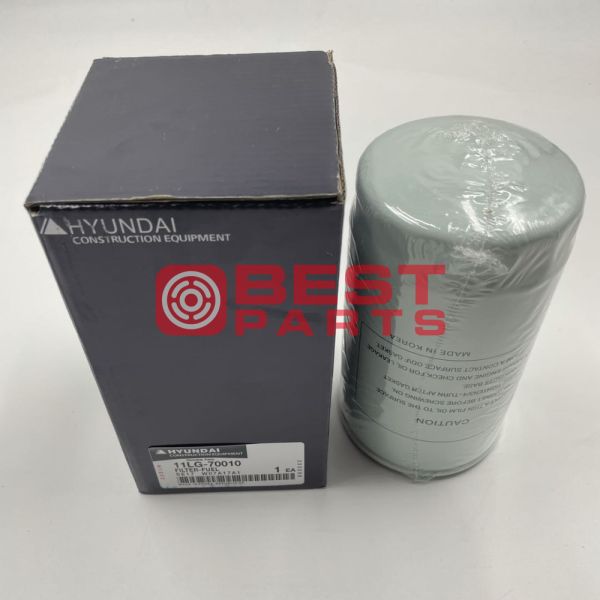 Excavator Parts Diesel Engine Fuel Filter FF5612 11LG-70010 For HYUNDAI