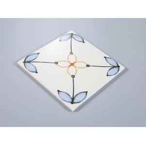 Beige 20x20cm Ceramic Rustic Tile for Bathroom and Kitchen