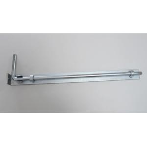Long Galvanized Door latch DL609, lock for door Size: 18" and 24"