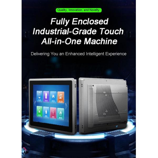 21.5-inch Embedded Industrial Display HMI Panel PC IP65 Waterproof Lcd Touch Monitor