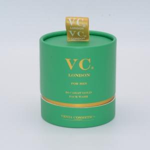 CMYK Cardboard Perfume Round Gift Box With Lid OEM ODM