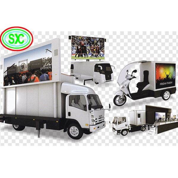 Seamless P3 Mobile Truck LED Display Screen for Customer Requirements