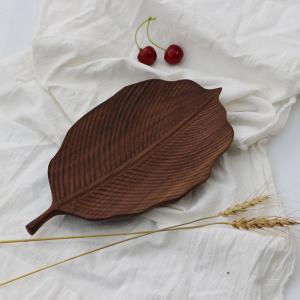 Walnut Acacia Wooden Dinnerware Set Multifunctional Handmade Wooden Plate