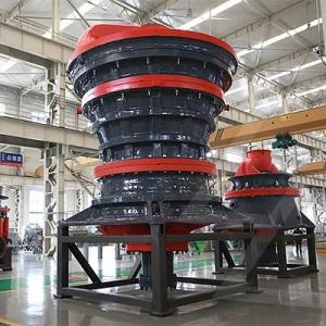 Large Scale Basalt Granite Limestone Big Gyratory Crusher 500kw