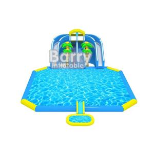 Giant Outdoor Inflatable Playground , Jungle Inflatable Amusement Park With