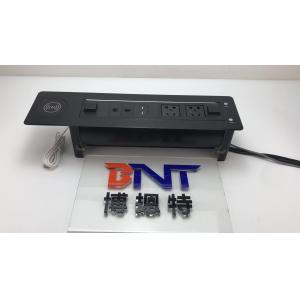 China BNT hidden socket type table wireless charger motorized pop up desktop socket for smart home on sale