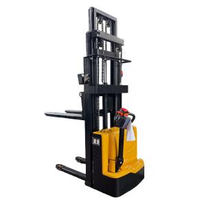 Quality Fast delivery Full Electric Walkie Stacker 1.5t 1500kg 3meters forklift lifter support customized colors and logos for sale