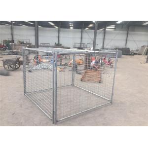 China Australian hot sale galvanized steel wire rubbish cage on sale
