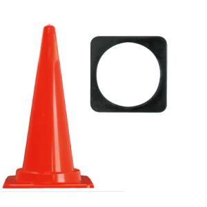 Professional Solution Windproof Stackable Traffic Cone Weight and Rubber Base