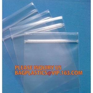 zip lock bag packaging underwear packaging clear PVC packing bag, Food