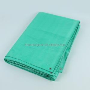 Waterproof Tarpaulin Fabric in Polyethylene Woven Design for Sun and Dust