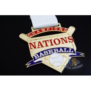 5K 10K Marathon Metal Sports Medals Baseball Bespoke Design