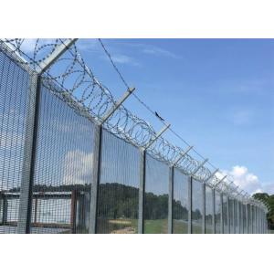 358 Security Fencing Anti-Climb Anti-Cut Galvanized Steel Panels