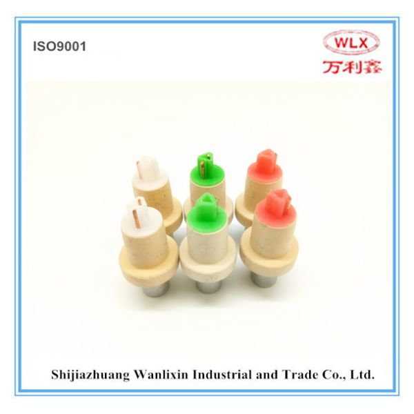 Platinum Rhodium Expendable Thermocouple for Molten Steel Temperature Measurement