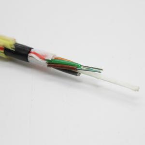 Anti-rat Bite Outdoor Optical Fiber Cable Aerial Single Mode 12 48 96 Core Adss Fiber Optic Cable