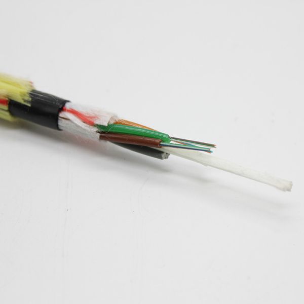 Buy Anti-rat Bite Outdoor Optical Fiber Cable Aerial Single Mode 12 48 96 Core Adss Fiber Optic Cable at wholesale prices