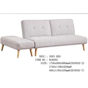 Simple Ottoman Pure Foam Filling Functional Sofa Bed For Bedroom 460 * 1100 *