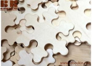 Quality 10 Wood Snowflakes - Unfinished Wooden Craft Supplies wooden christmas craft for sale