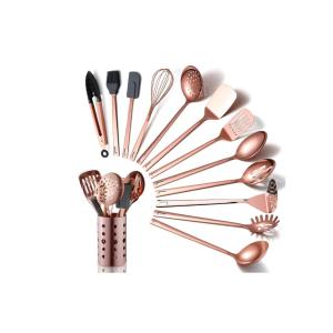 Rosegold Stainless Steel Kitchen Tool Set Phthalatefree Cadmiumfree