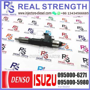 Quality New Diesel fuel common rail injector 095000-6271 095000-6272 8-97610254-1 8-97610254-2 8-97610254-4 For ISUZU GIGA 6UZ1 for sale