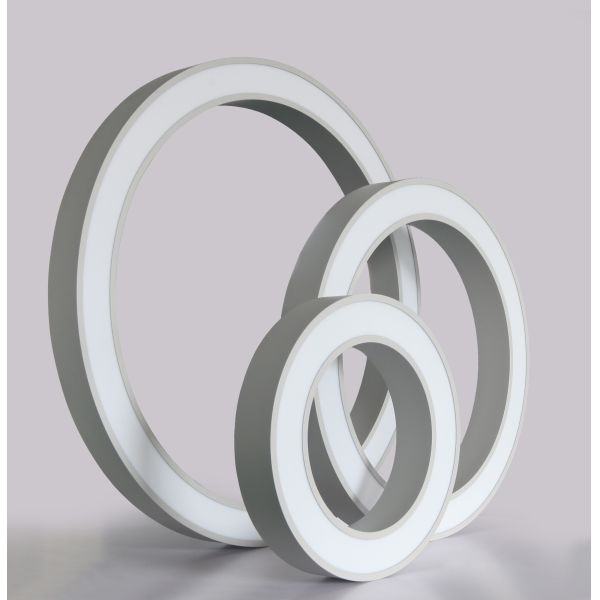 Buy SMD5630 Led Circle Pendant Light IP20 Trimless Recessed Linear Lighting at wholesale prices