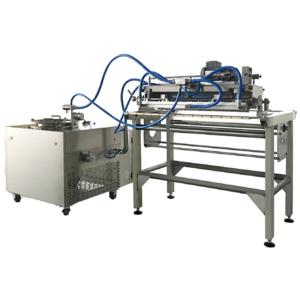 China Zigzags CE 400mm Chocolate Decorating Machine on sale