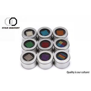 DIY Magnetic Steel Balls , Magnetic Balls Toy With Strong Construction