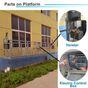 ZLP800 Suspended Cradle 800kg Rated Load Building Cleaning Equipment Swing Stage