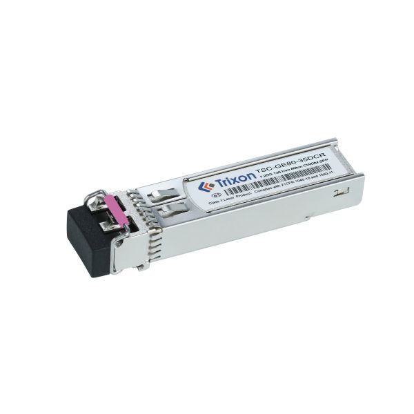 TSC-GE80-XXDCR 1.25G CWDM SFP Transceiver Module，80km with DDMI 0C~70C