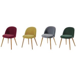 Quality Modern 264.6pounds Banquet Dining Room Velvet Chairs for sale